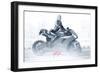 Marilyn's Ride in Pink-JJ Brando-Framed Art Print