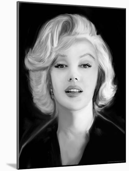 Marilyn's Whisper-Jerry Michaels-Mounted Art Print