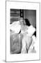 Marilyn Sitting-null-Mounted Art Print
