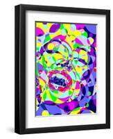 Marilyn Smile-Cristian Mielu-Framed Art Print