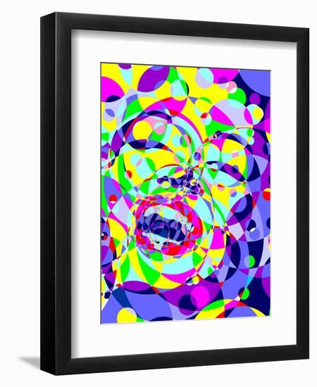 Marilyn Smile-Cristian Mielu-Framed Art Print