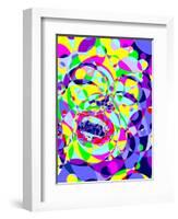 Marilyn Smile-Cristian Mielu-Framed Art Print