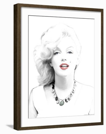 Marilyn Summer-Jerry Michaels-Framed Art Print