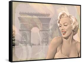 Marilyn Triomphe-Chris Consani-Framed Stretched Canvas