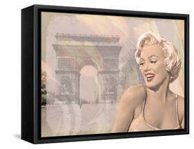 Marilyn Triomphe-Chris Consani-Framed Stretched Canvas