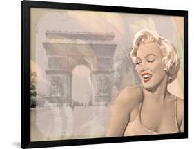 Marilyn Triomphe-Chris Consani-Framed Art Print