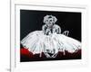 Marilyn-Abstract Graffiti-Framed Giclee Print