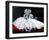 Marilyn-Abstract Graffiti-Framed Giclee Print