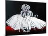 Marilyn-Abstract Graffiti-Mounted Giclee Print