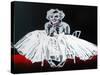 Marilyn-Abstract Graffiti-Stretched Canvas