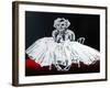 Marilyn-Abstract Graffiti-Framed Giclee Print