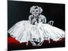 Marilyn-Abstract Graffiti-Mounted Giclee Print