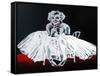 Marilyn-Abstract Graffiti-Framed Stretched Canvas