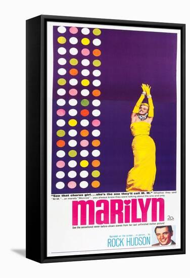 MARILYN-null-Framed Stretched Canvas