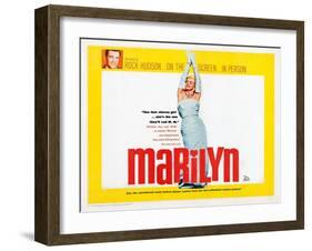 Marilyn-null-Framed Art Print