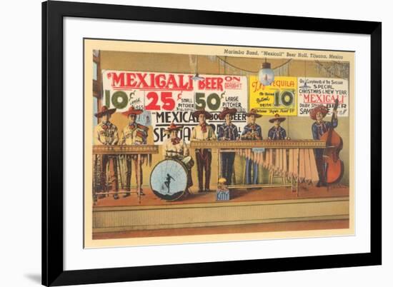 Marimba Band in Tijuana-null-Framed Premium Giclee Print