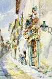 A Street Scene, Toledo-Marin Higuero Enrique-Mounted Giclee Print