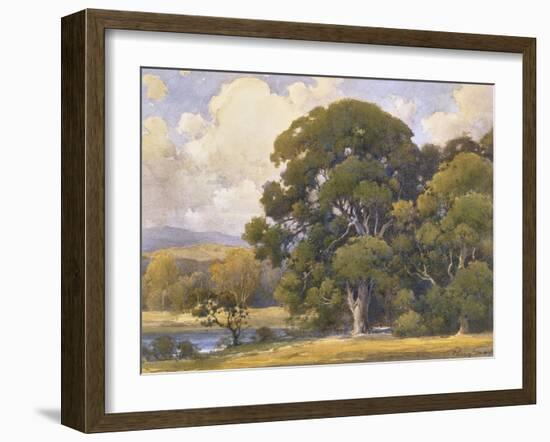 Marin Oaks-Percy Gray-Framed Art Print