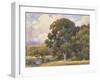 Marin Oaks-Percy Gray-Framed Art Print