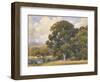 Marin Oaks-Percy Gray-Framed Art Print