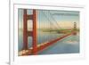 Marin Shore, Golden Gate Bridge, San Francisco, California-null-Framed Premium Giclee Print