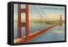 Marin Shore, Golden Gate Bridge, San Francisco, California-null-Framed Stretched Canvas