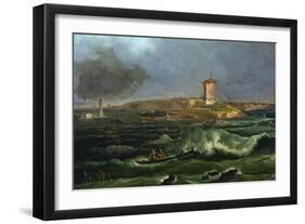 Marina, 1812-Francesco Fidanza-Framed Giclee Print