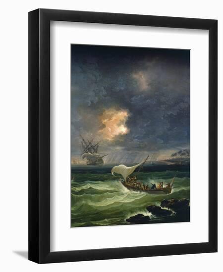 Marina, 1812-Francesco Fidanza-Framed Giclee Print