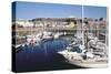 Marina, Albert Harbour, St Helier, Jersey, Channel Islands-Peter Thompson-Stretched Canvas