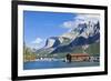 Marina and Boat House-Neale Clark-Framed Photographic Print