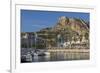 Marina and Castle, Alicante, Spain, Mediterranean, Europe-Rolf Richardson-Framed Photographic Print