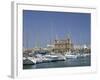 Marina and Church, Malta-Peter Thompson-Framed Photographic Print