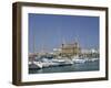Marina and Church, Malta-Peter Thompson-Framed Photographic Print
