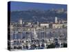 Marina and City Centre, Toulon, Var, Cote d'Azur, Provence, France, Mediterranean-Gavin Hellier-Stretched Canvas