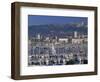 Marina and City Centre, Toulon, Var, Cote d'Azur, Provence, France, Mediterranean-Gavin Hellier-Framed Photographic Print