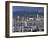 Marina and City Centre, Toulon, Var, Cote d'Azur, Provence, France, Mediterranean-Gavin Hellier-Framed Photographic Print