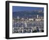 Marina and City Centre, Toulon, Var, Cote d'Azur, Provence, France, Mediterranean-Gavin Hellier-Framed Photographic Print