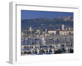 Marina and City Centre, Toulon, Var, Cote d'Azur, Provence, France, Mediterranean-Gavin Hellier-Framed Photographic Print