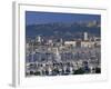 Marina and City Centre, Toulon, Var, Cote d'Azur, Provence, France, Mediterranean-Gavin Hellier-Framed Photographic Print