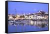 Marina and City of Lagos, Lagos, Western Algarve, Algarve, Portugal, Europe-Neil Farrin-Framed Stretched Canvas