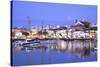 Marina and City of Lagos, Lagos, Western Algarve, Algarve, Portugal, Europe-Neil Farrin-Stretched Canvas