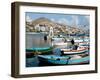 Marina and Fishing Port of Saranda, Albania-Prisma-Framed Photographic Print