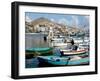 Marina and Fishing Port of Saranda, Albania-Prisma-Framed Photographic Print