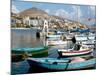 Marina and Fishing Port of Saranda, Albania-Prisma-Mounted Photographic Print