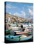 Marina and Fishing Port of Saranda, Albania-Prisma-Stretched Canvas