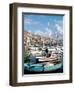 Marina and Fishing Port of Saranda, Albania-Prisma-Framed Photographic Print