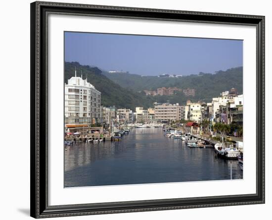 Marina and Harbour, Kaohsiung, Taiwan, Asia-Rolf Richardson-Framed Photographic Print