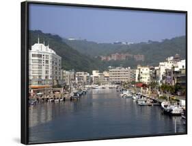 Marina and Harbour, Kaohsiung, Taiwan, Asia-Rolf Richardson-Framed Photographic Print