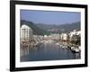 Marina and Harbour, Kaohsiung, Taiwan, Asia-Rolf Richardson-Framed Photographic Print