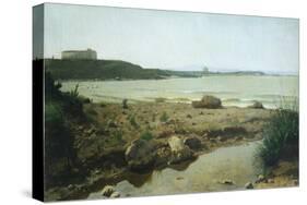 Marina at Castiglioncello, 1863-Giuseppe Abbati-Stretched Canvas